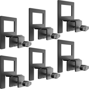 Imagem de Wbreaz Rolha deslizante de colchão, 6 peças, suporte no lugar, suporte de colchão ajustável, barra de retenção para evitar deslizamento, gaxetas de colchão antiderrapantes para suporte de metal para