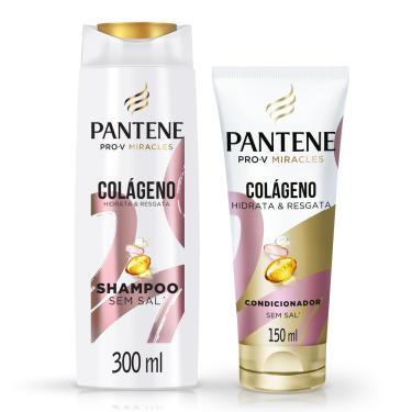 Imagem de Kit Pantene PRO-V Miracles Colágeno Shampoo 300ml e Condicionador 150ml
