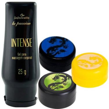 Imagem de Gel Lubrificante Intense e Pomada Fogo do Dragão Efeito Retardante, Ef