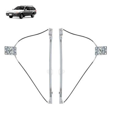 Imagem de Par Maquina Vidro Santana Royale Versailles Dianteira Manual