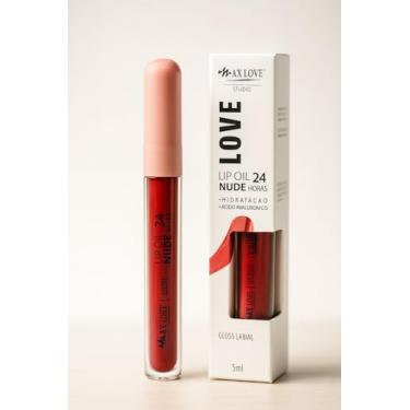 Imagem de Max Love Gloss Labial Vermelho – Efeito Volumoso e Hidratação Intensa