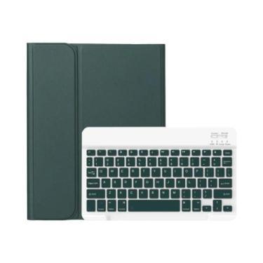 Imagem de Capa Com Teclado Para Samsung Galaxy Tab A9 A8 S10 S9FE S7 S8 11 plus 