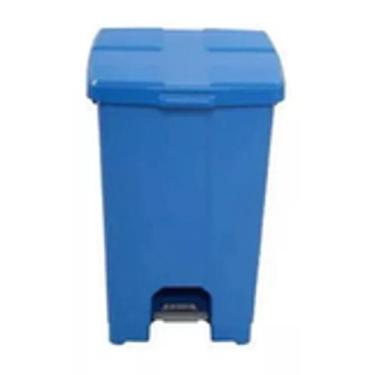 Imagem de Cesto C/ Pedal Plástico 30l Várias Cores Coleta Seletiva Jsn SEM ADESI