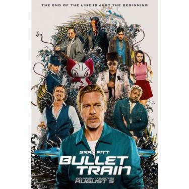 Imagem de Poster Cartaz Trem-Bala A - Pop Arte Poster, 40x60cm