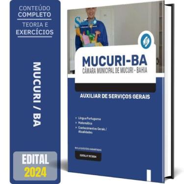 Imagem de Apostila Câmara De Mucuri Ba 2024 - Auxiliar Serviços Gerais