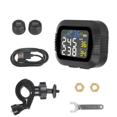 Imagem de Sistema De Monitoramento De Pressão Dos Pneus TPMS Para Motocicletas C