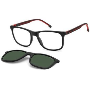 Imagem de Óculos de Grau Carrera Clip On Preto Fosco Polarizado CA8918C BLX-54-Masculino