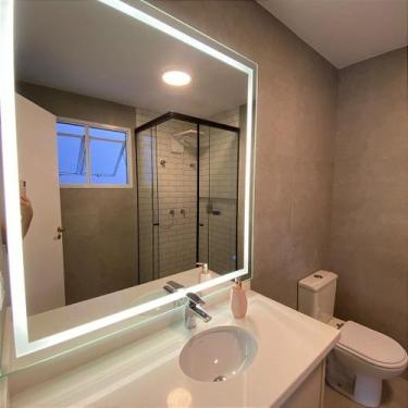 Imagem de Espelho Quadrado led 4000K embutido com touch dimmer 1,10 x 1,10 - ESP