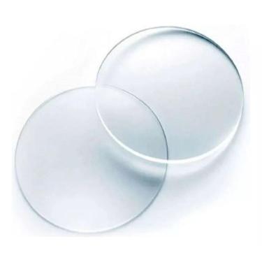 Imagem de Lentes Acrílicas Sem Grau 20 Pares 66mm 1,6mm Transparente