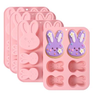 Imagem de 4 peças de moldes de arco de fondant, moldes de silicone para fondant, moldes de doces para decoração de bolo para aniversário, enfeite de cupcake de açúcar, pasta de goma de goma resina de argila