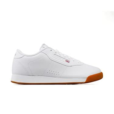 Imagem de Reebok Tênis feminino Princess, Goma branca, 9 US