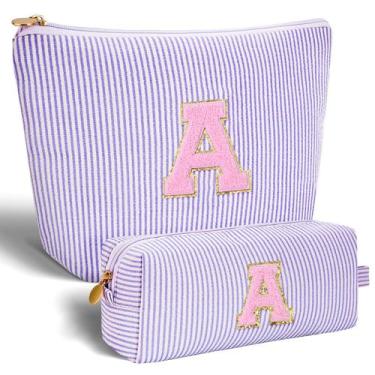 Imagem de Conjunto de bolsas de cosméticos Btffitting Initials - Bolsa de maquia