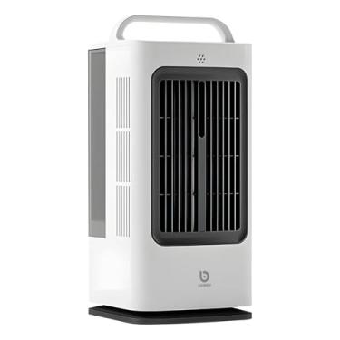 Imagem de Climatizador Portátil Branco 110V – Com Controle Remoto, Refrigeração Rápida, Silencioso e Econômico para Casa ou Escritório