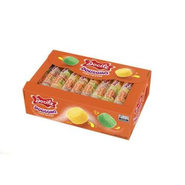 Imagem de Bala de Goma Tubo Sortido - Docile.com.br