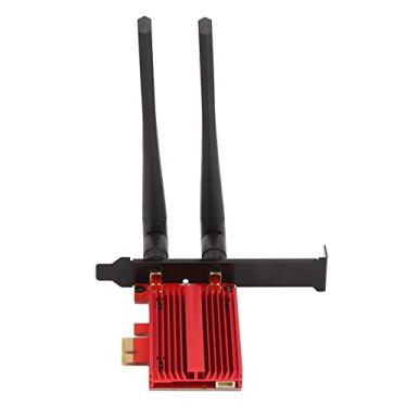 Imagem de XUXHOU Wi -Fi 6 Adaptador de Alta Velocidade para 3000 Mbps Pizza Wireless Adapter Com Conexão BT5.2 para 10/11 PC