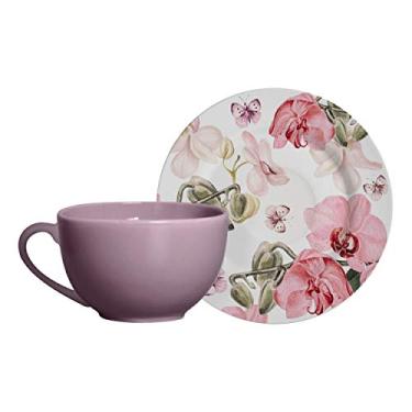 Imagem de Conjunto Alleanza de 6 Xicaras Chá c/pires Encanto