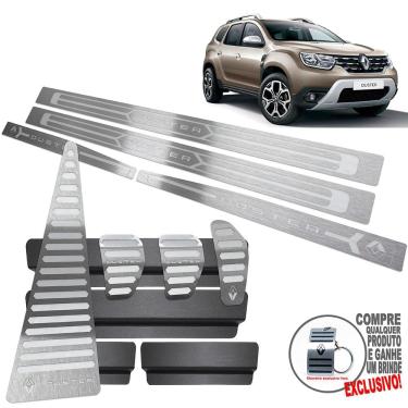 Imagem de Pedaleira Manual Soleira Descanso Prata Duster 2021