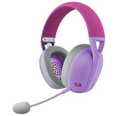 Imagem de HEADSET GAMER REDRAGON IRE PRO, WIRELESS, DRIVERS DE 40 MM, ROXO