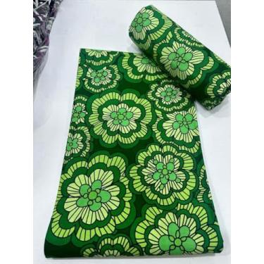 Imagem de Tecido Ankara Wax Print Tecido 6 jardas para roupa de festa (F218)