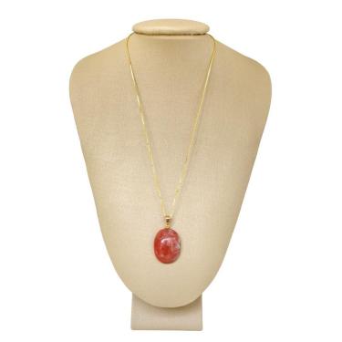 Imagem de Colar prata 925 + ouro pedra da lua -  ponte vecchio