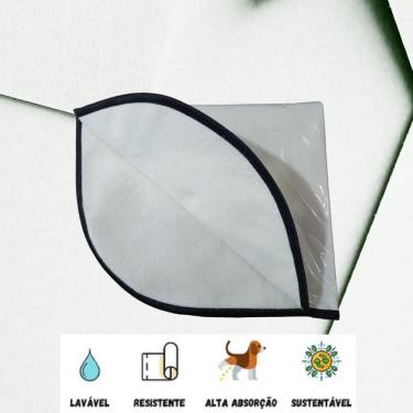 Imagem de Tapete Lavável Cachorro, Tamanho M, 60 X 80 Cm, 05 Unidades.