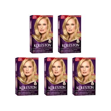 Imagem de Coloraçao Koleston 80 Louro Claro-Kit C/5Un