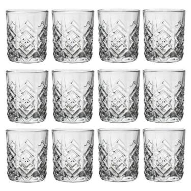 Imagem de Copos De Vidro De Whisky Zenith Transparente 310Ml 12 Peças - Casambie
