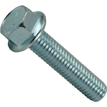 Imagem de Fixador difícil de encontrar 014973454678 parafusos de flange serrilhados, 3/8-16 x 1-3/4, peça - 5