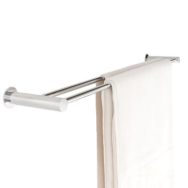 Imagem de Toalheiro Porta Toalha Duplo Para Banheiro 70cm Inox 304 - Rr1013