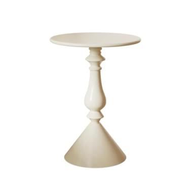 Imagem de Mesa de canto para casa pequeno apartamento mini sofá mesa lateral nórdica simples pequena mesa de centro varanda mesa de centro sofá mesa lateral
