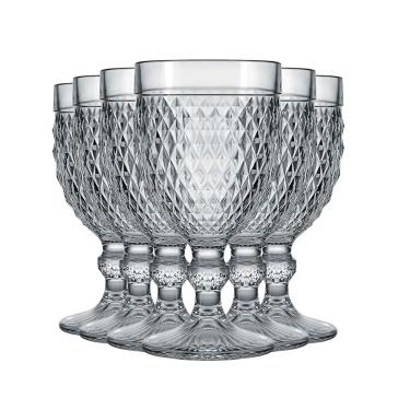 Imagem de Taça Bico de Jaca Marine de Vidro 340ml 6 Unidades - Nadir 0043/478