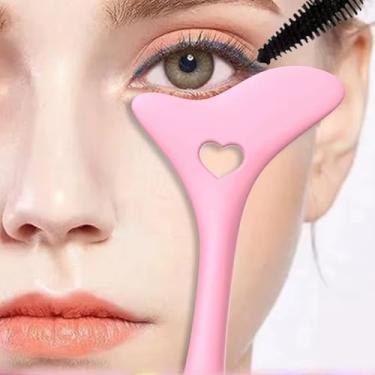 Imagem de Acessório Multiuso de Maquiagem – Estêncil para Delineado Preciso, Contorno Labial, Aplicação de Máscara sem Borrar, Aplicação de Sombra e Design de Sobrancelhas