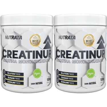 Imagem de Kit 2X Creatina Up Monohidratada Vegano - 100g Natural - Nutrata-Masculino