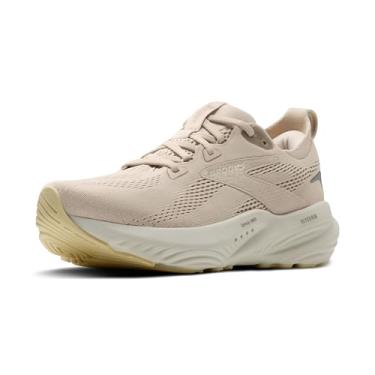 Imagem de Brooks Tênis de corrida feminino Glycerin GTS 22, Amêndoa pêssego/neblina londres/amêndoa, 36