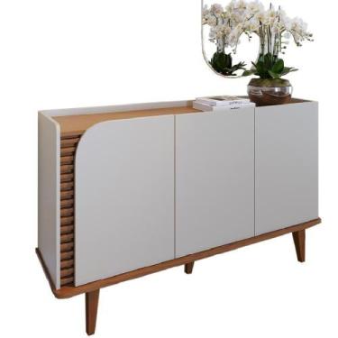Imagem de Buffet Para Sala De Jantar Jurere Freijo Off White - COLIBRI MÓVEIS