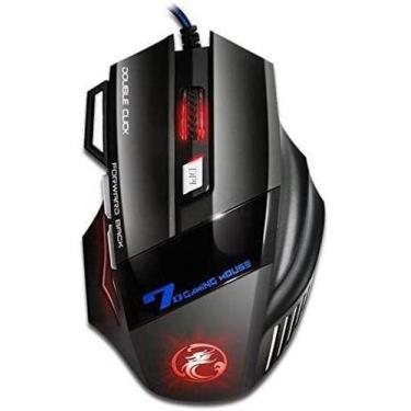 Imagem de Mouse Gamer Estone X7 2400dpi Led Sport 7 Botões Click Duplo