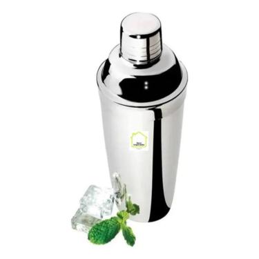Imagem de 10X Coqueteleira Inox 750 Ml Prático Para Fazer Caipirinha