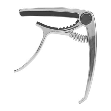 Imagem de RiToEasysports Capo de Guitarra de Liga de Zinco 3 Em 1, Capo de Gatilho para Banjo Bandolim, Ideal para Entusiastas de Guitarra