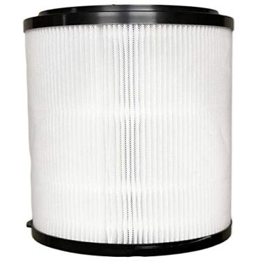 Imagem de Nispira Filtro HEPA 4 em 1 de 5 velocidades, compatível com purificador de ar SilverOnyx de 40,6 cm, modelo 8541832765 com ionizador e desinfetante UVC de 500 m². 1 pacote