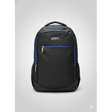 Imagem de Mochila Grande Escolar Nylon Impermeável Reforçada iPad Notebook Execu