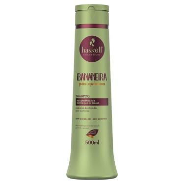 Imagem de Shampoo Bananeira Pós Química Cabelos Danificados Haskell 500ml