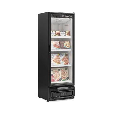 Imagem de Freezer Vertical de Congelados Gelopar Frost Free 445 Litros GCVC-45 PR Preto - 220V