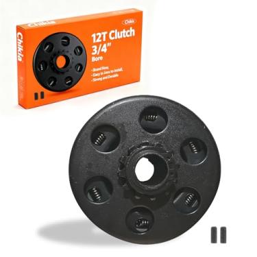 Imagem de Chikia Mini embreagem de bicicleta Go Kart com furo de 3/10.2 cm, 12 dentes, embreagem centrífuga para corrente nº 35, serve para Predator 212cc Honda GX160 GX200 196CC e GX160 GC160 até 6,5 hp