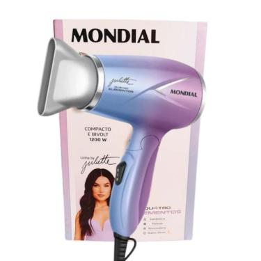 Imagem de Secador de Cabelo Travel SCT JU 03 Qu4tro Elementos Mondial By Juliett