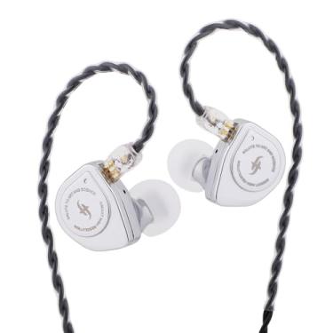 Imagem de HIFIXAUDIO SIMGOT EW200 10 mm SCP diafragma IEMs, monitor intra-auricular de metal unibody usinado CNC, fones de ouvido com fio HiFi para jogos - Cabo destacável de 2 pinos de 0,78 mm para audiófilos