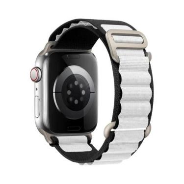 Imagem de Pulseiras De Relógio De Nylon Para Apple Watch Série 10 9 8 7 6 SE Ult