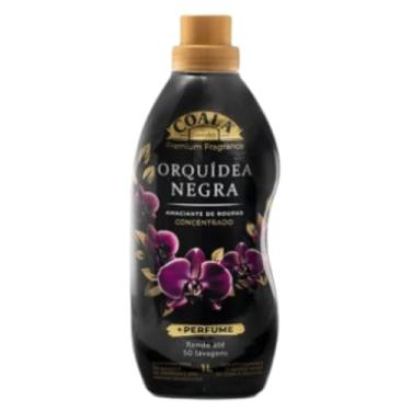 Imagem de Coala Laundry Orquídea Negra Chá Branco Amaciante De Roupas Concentrado Premium 1L Perfume Intenso Duradouro Rende 50 Lavagens (Orquídea negra)