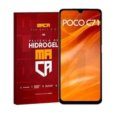 Imagem de Película Hidrogel Frontal – Poco C71 - Transparente/fosca MACA