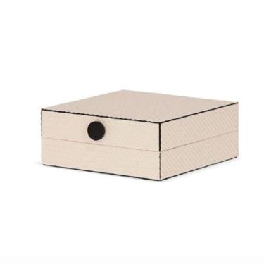 Imagem de Caixa Organizadora Em Mdf E Pu 20367 8,5X21,5X21,5Cm Mart