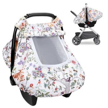 Imagem de Capa de assento de carro para bebê CARUILI à prova de vento respirável